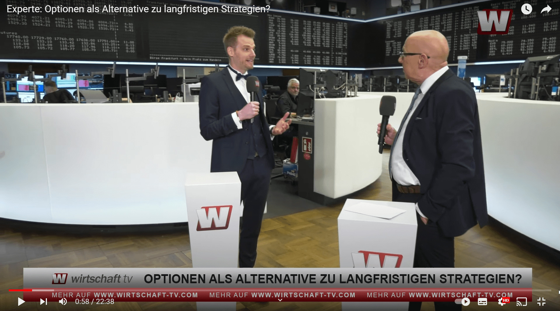 Wirtschaft TV Interview mit Experte Markus Herfert