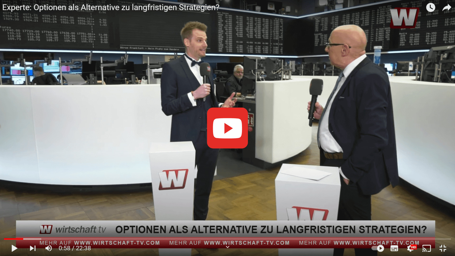 Wirtschaft TV Interview mit Experte Markus Herfert